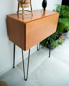 Mid Century Teak Desk / Cocktail Cabinet