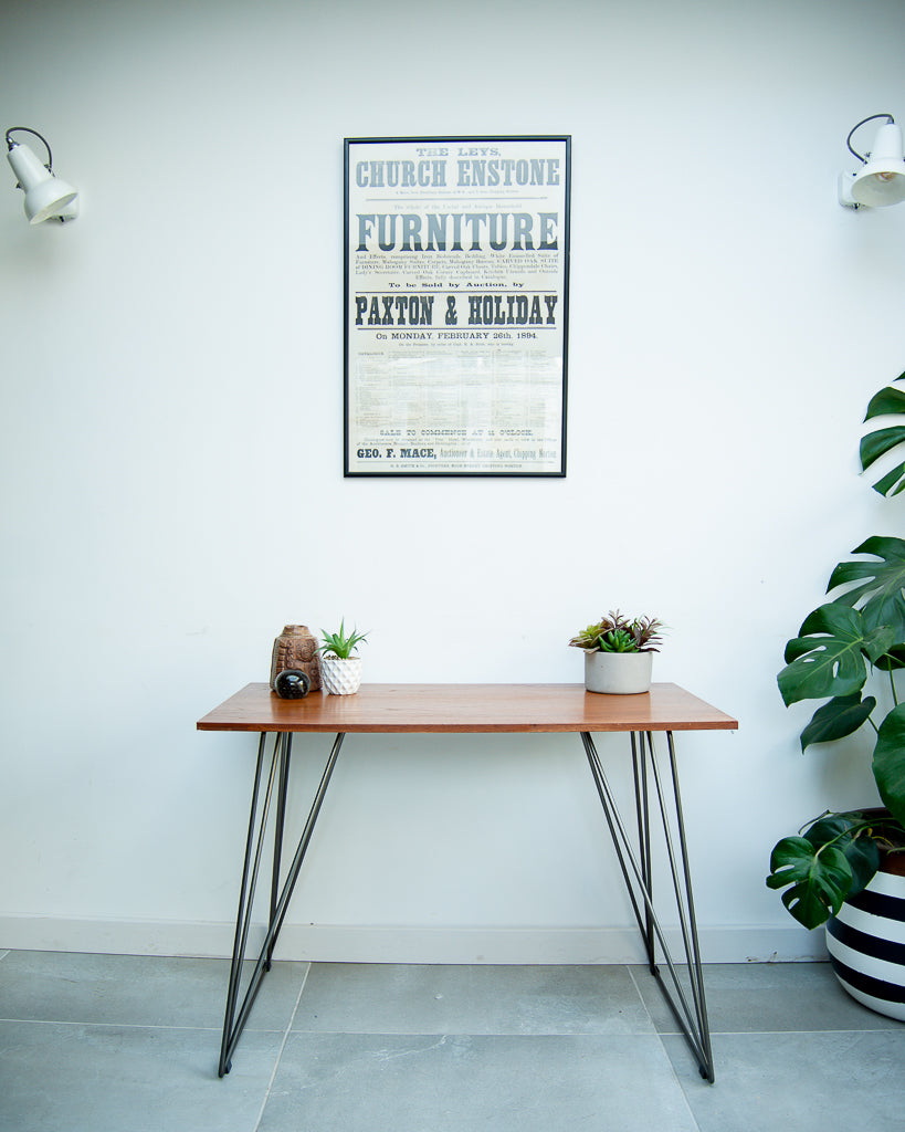 Vintage Reclaimed Teak Desk