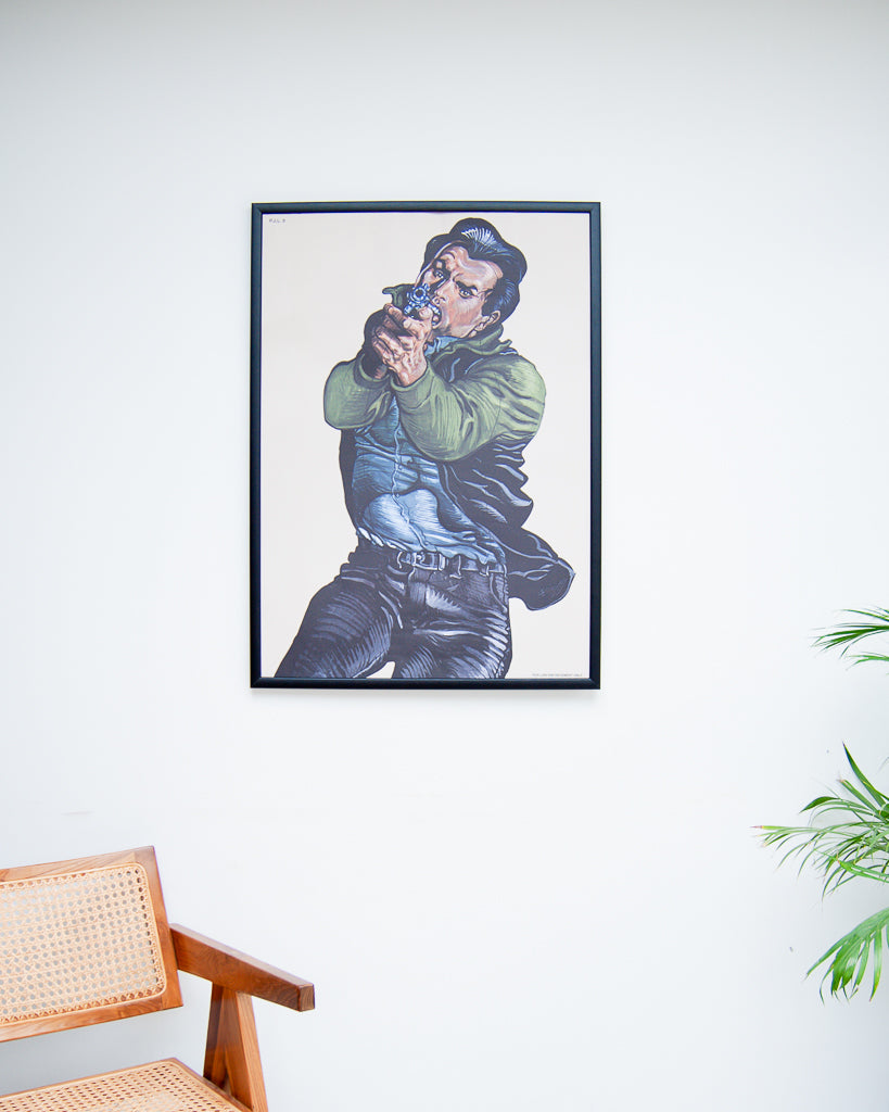 Law Enforcement Shooting Gallery Poster & Frame (PJL08)