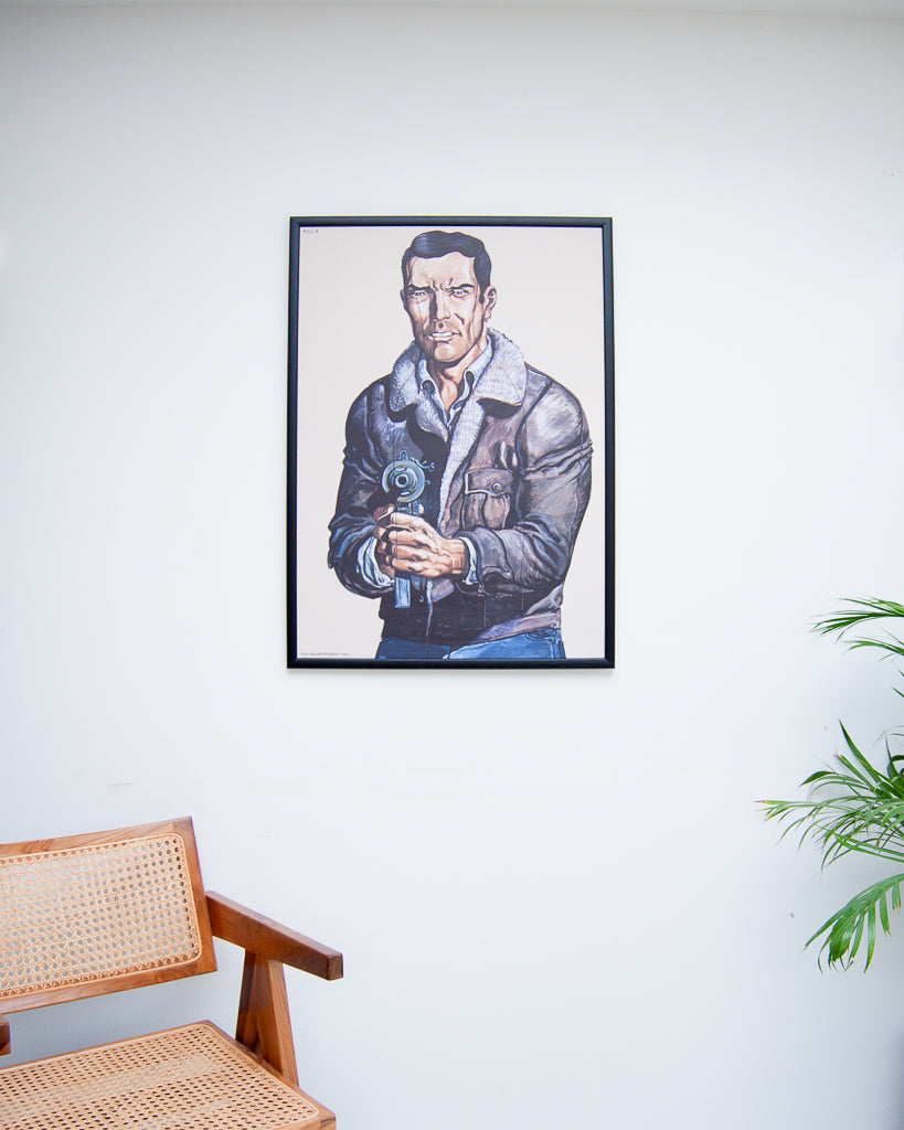 Law Enforcement Shooting Gallery Poster & Frame (PJL06)