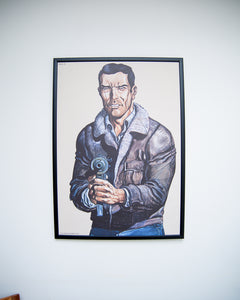 Law Enforcement Shooting Gallery Poster & Frame (PJL06)