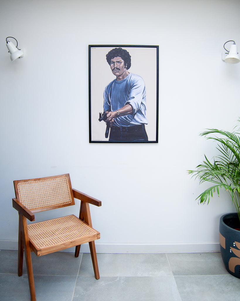 Law Enforcement Shooting Gallery Poster & Frame (PJL022)