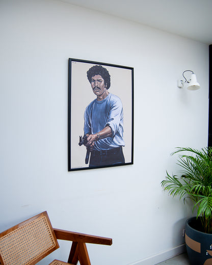 Law Enforcement Shooting Gallery Poster & Frame (PJL022)