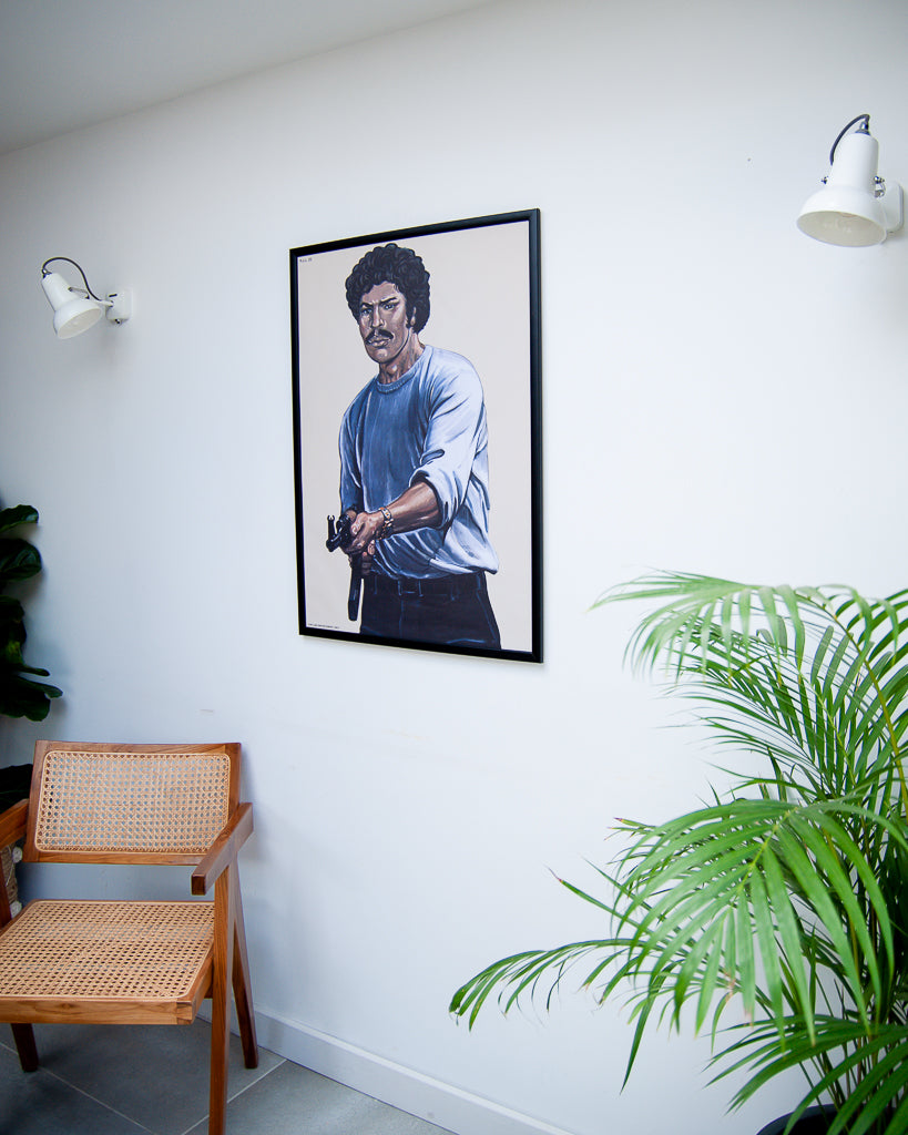 Law Enforcement Shooting Gallery Poster & Frame (PJL022)