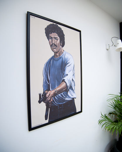 Law Enforcement Shooting Gallery Poster & Frame (PJL022)