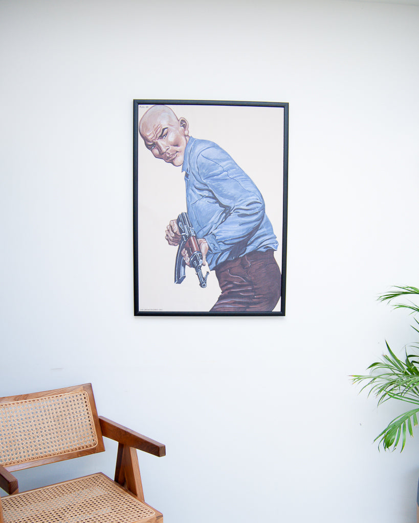 Law Enforcement Shooting Gallery Poster & Frame (PJL020)