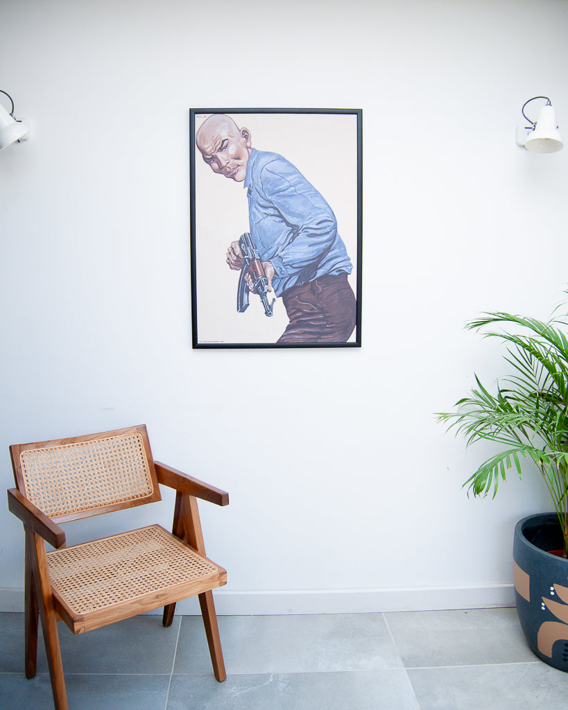 Law Enforcement Shooting Gallery Poster & Frame (PJL020)