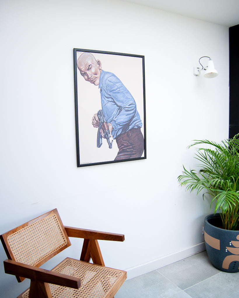 Law Enforcement Shooting Gallery Poster & Frame (PJL020)