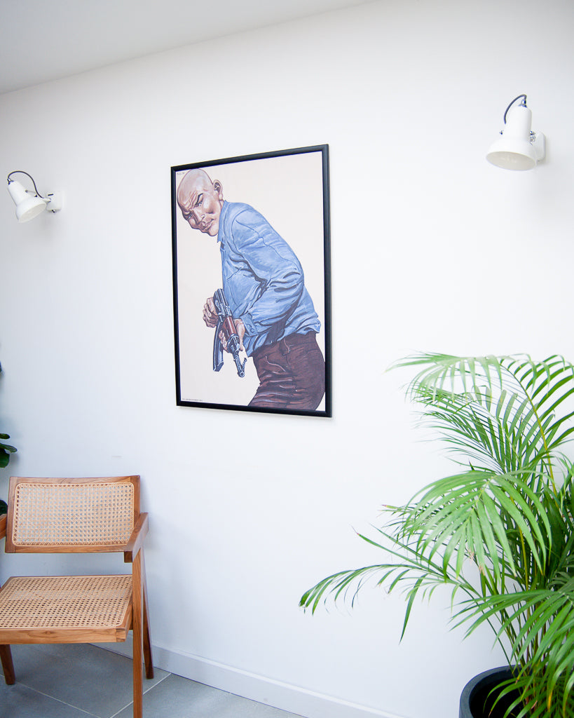 Law Enforcement Shooting Gallery Poster & Frame (PJL020)