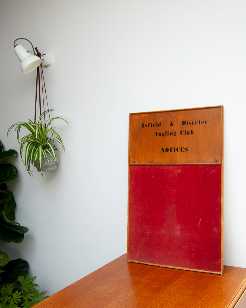 Vintage Angling Club Notice Board