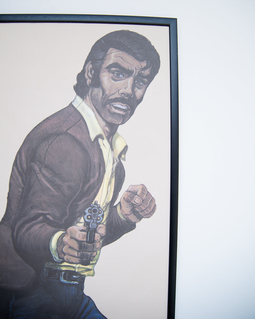 Law Enforcement Shooting Gallery Poster & Frame (PJL07)