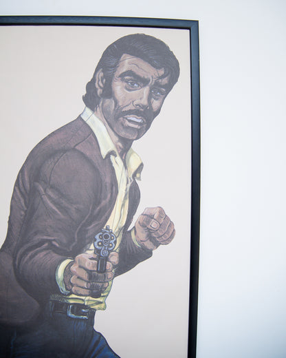 Law Enforcement Shooting Gallery Poster & Frame (PJL07)