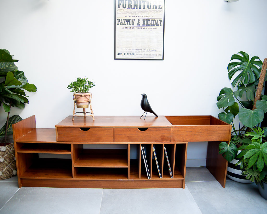 Mid Century Swedish Expandable TV / Media Unit
