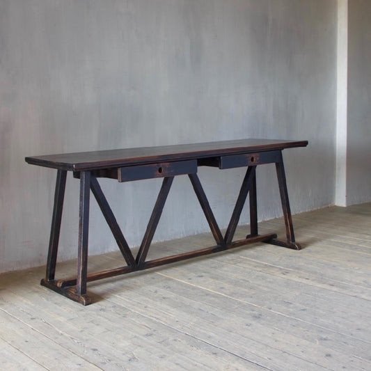 Vintage Pyramid Console Table