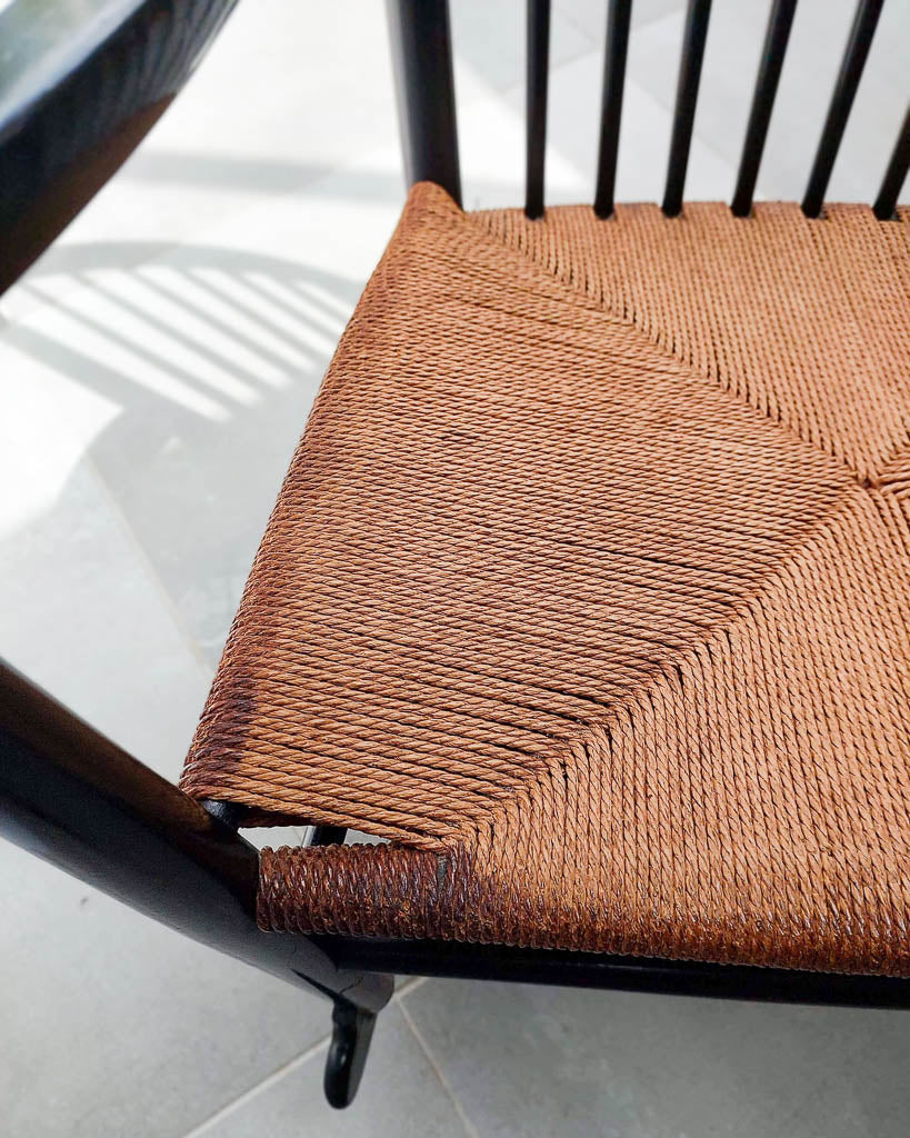 Mid Century Ebonised J16 Rocking Chair