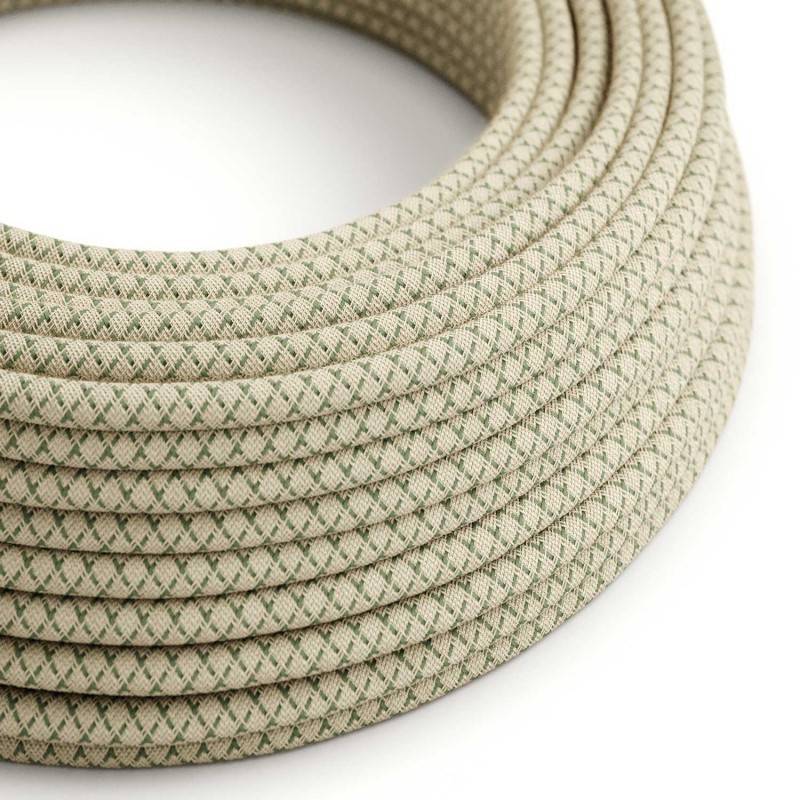 Danish Plug & Hang Pendant Light (Green)