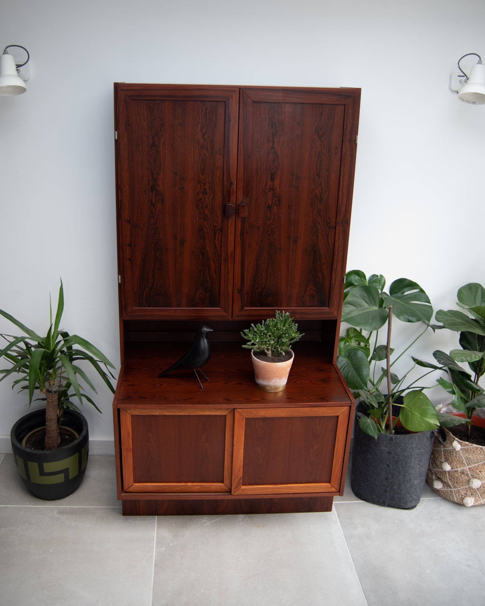 Faarup Mobelfabrik Mid Century Rosewood Cabinet
