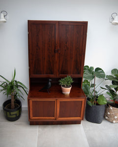 Faarup Mobelfabrik Mid Century Rosewood Cabinet