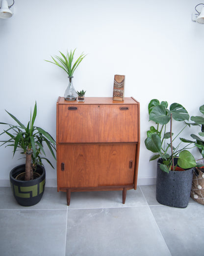 Mid Century Teak Bureau