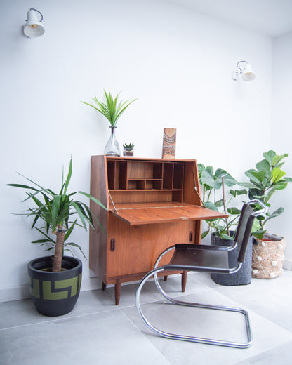 Mid Century Teak Bureau